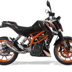 Scarico GPR compatibile con Ktm Duke 390 2013-2016 - Powercone Evo