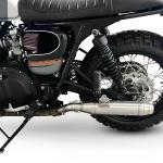 Scarico GPR compatibile con Triumph BONNEVILLE T100 2001-2014 - Deeptone Inox