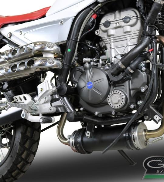 Scarico GPR compatibile con F.B. Mondial Hps 125 2016-2018 - Decatalizzatore