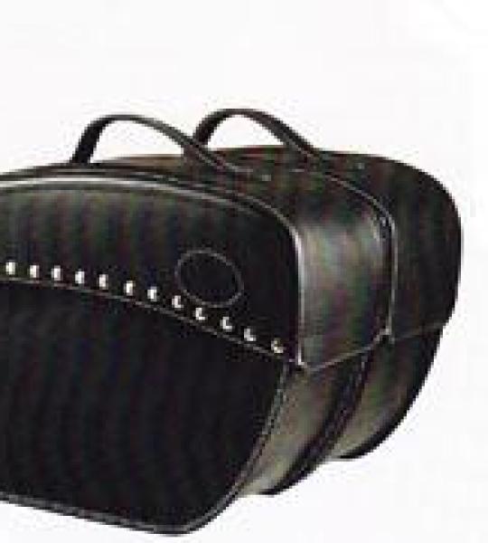 Coppia borse laterali in pelle 40 Lt. per Moto varie FIRE/1