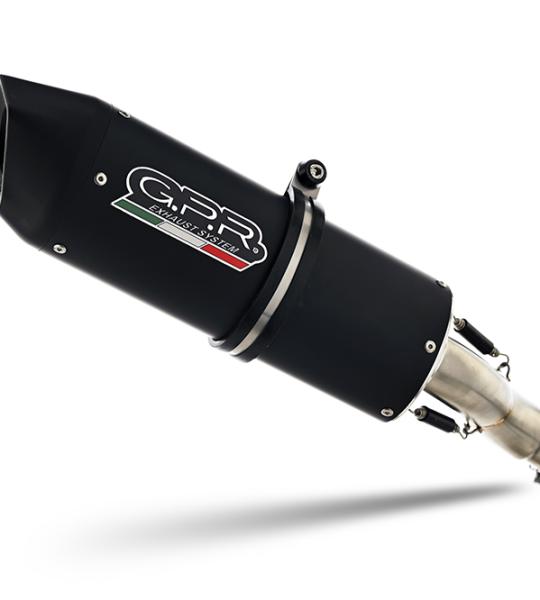 Scarico GPR compatibile con Triumph Sprint RS 955 1998-2002 - Furore Nero