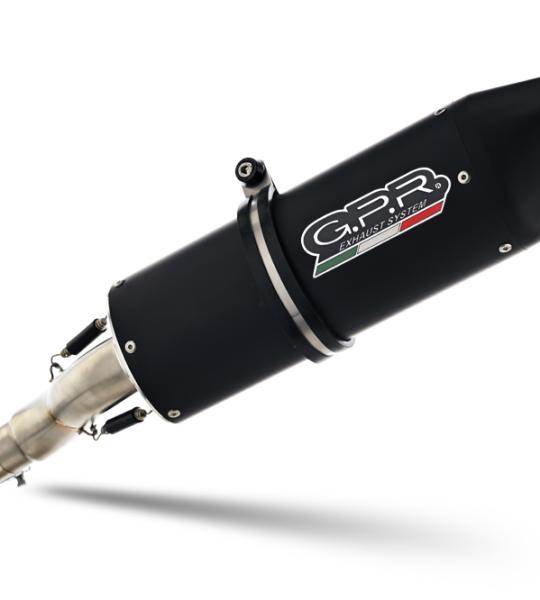 Scarico GPR compatibile con Husqvarna Supermoto 701 2015-2016 - Furore Nero