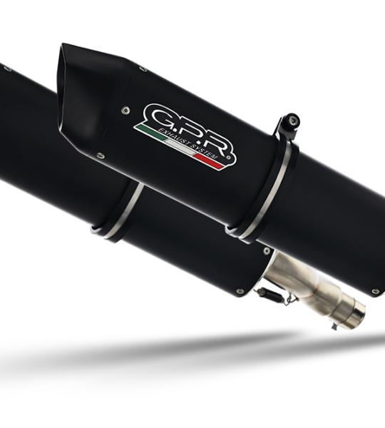 Scarico GPR compatibile con Yamaha Tdm 850 1991-2001 - Furore Nero