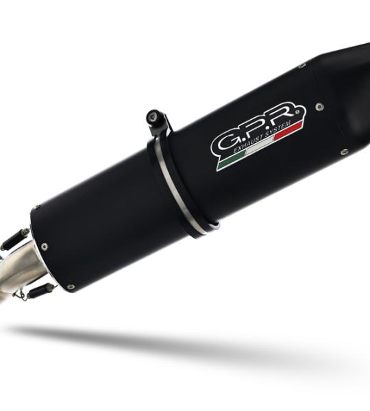 Scarico GPR compatibile con Yamaha Xt 1200 Z Supertenere 2010-2016 - Furore Nero
