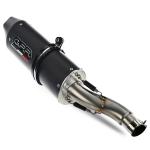 Scarico GPR compatibile con Rieju Rs2 125 Matrix - Naked 2002-2008 - Furore Nero
