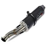 Scarico GPR compatibile con Aprilia Pegaso 3 650 -Pegaso i.e. 1997-2004 -  Furore Nero -  Coppia di terminali di scarico omologati -  forniti con db killer removibili e raccordi specifici