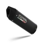 Scarico GPR compatibile con Aprilia Tuono V4 1100 -Rr -Factory 2015-2016 -  Furore Nero -  Terminale di scarico racing -  con raccordo -  senza omologazione