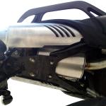 Scarico GPR compatibile con Yamaha Fz6 600-Fazer S1-S2  2004-2013 -  Titanium Ghost -  Scarico omologato -  silenziatore con db killer estraibile e raccordo specifico