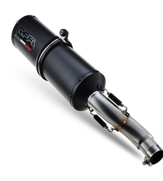 Scarico GPR compatibile con Suzuki Drz 400 SM 2005-2025 - Ghisa 