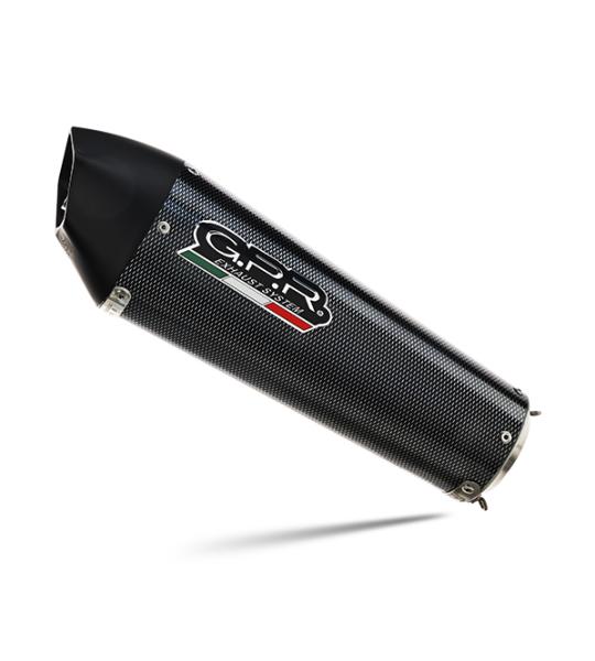 Scarico GPR compatibile con Kawasaki Versys 650 2006-2014 - Gpe Ann. Poppy