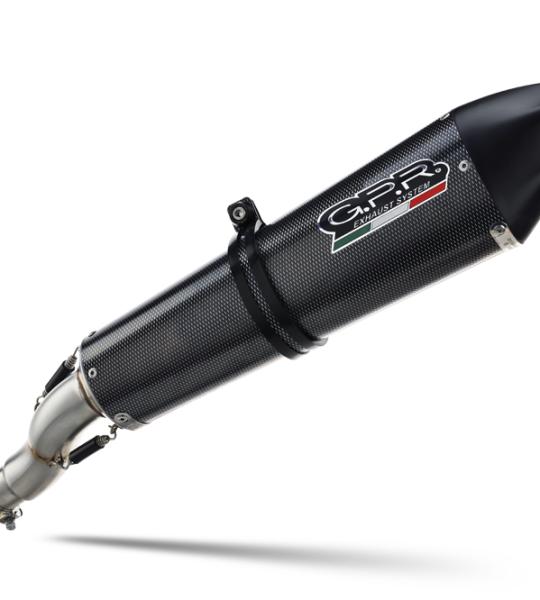 Scarico GPR compatibile con Moto Morini Gran passo 1200 2008-2011 - Gpe Ann. Poppy