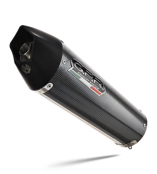 Scarico GPR compatibile con Yamaha T-Max 500 2001-2011 -  Gpe Ann. Poppy -  Scarico completo omologato - fornito con db killer estraibile e collettore