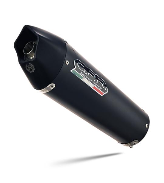 Scarico GPR compatibile con Ducati Multistrada 1200 2010-2014 - Gpe Ann. Black titanium