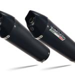 Scarico GPR compatibile con Ducati Multistrada 620 2005-2007 - Gpe Ann. Black titanium