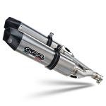Scarico GPR compatibile con Aprilia Dorsoduro 900 2017-2020 -  GP Evo4 Titanium -  Coppia di terminali di scarico omologati -  forniti con db killer removibili e raccordi specifici