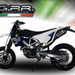 Scarico GPR compatibile con Husqvarna Supermoto 701 2015-2016 - Gpe Ann. titanium