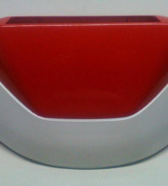 Coprimanubrio bianco-rosso originale per Booster