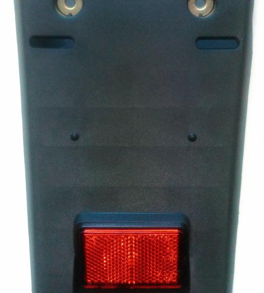 Semi parafango posteriore nero per MBK CT