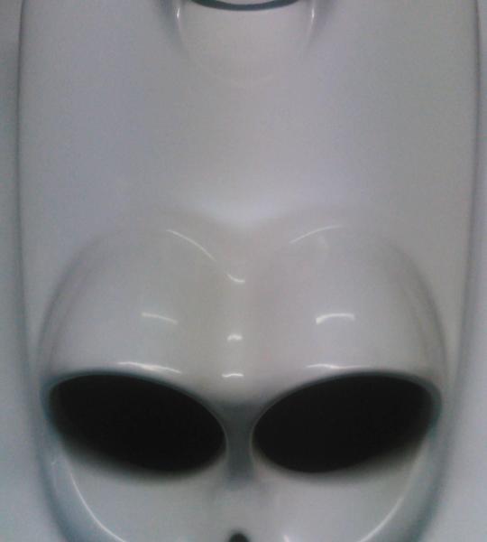 Scudo anteriore bianco MBK Booster Generation - ROCKET