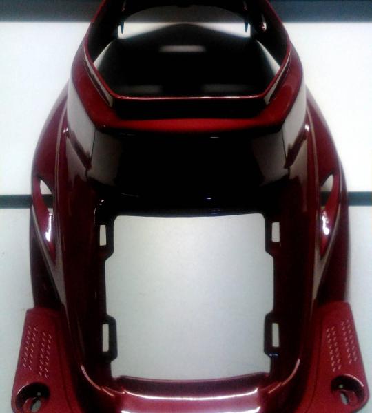 Carena posteriore rossa metallizzato originale per MBK Booster