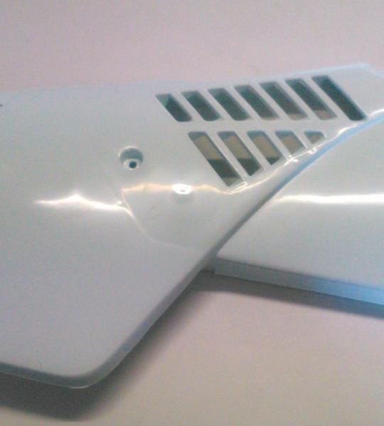 Fianchetto originale destro bianco per Husquarna TE 350