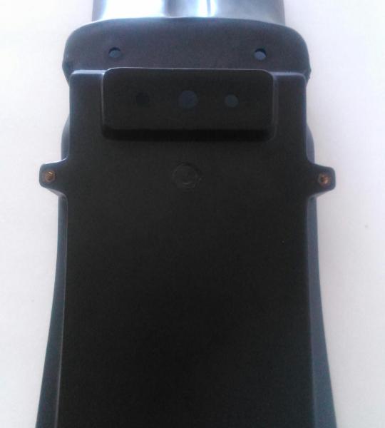 Portatarga nero per Cagiva