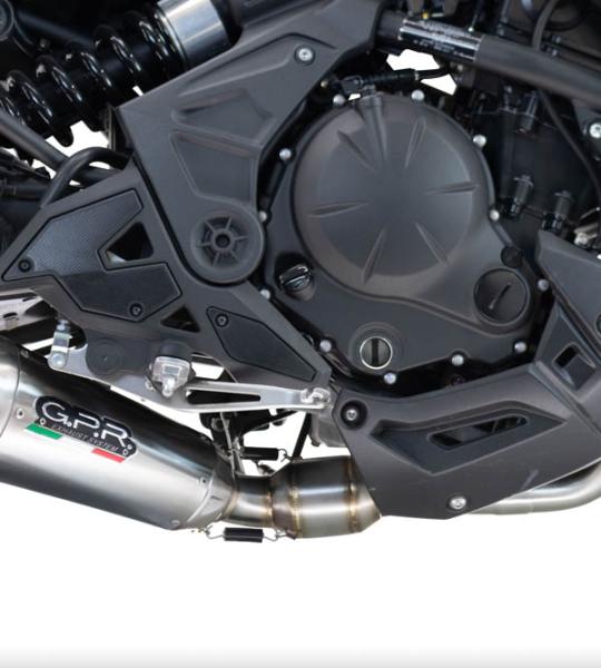 Scarico GPR compatibile con Kawasaki Ninja 650 2023-2025 - GP-Revo Titanium