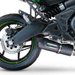 Scarico GPR compatibile con Kawasaki Versys 650 2017-2020 - Furore Nero
