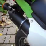 Scarico GPR compatibile con Kawasaki Klr 650 2006-2025 - Furore Nero