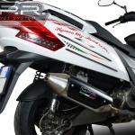 Scarico GPR compatibile con Kymco Myroad 700 2012-2016 - Power Bomb