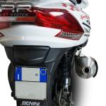 Scarico GPR compatibile con Kymco Myroad 700 2012-2016 - Power Bomb