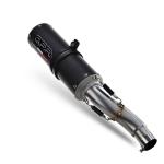 Scarico GPR compatibile con Yamaha Tracer 9 GT 2021-2024 - M3 Black Titanium