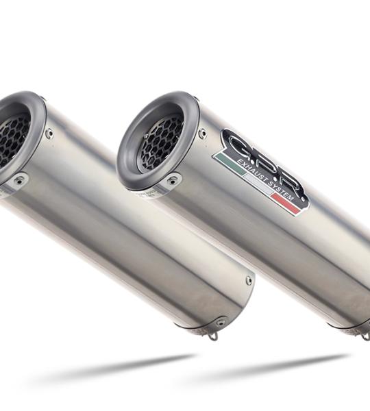 Scarico GPR compatibile con Suzuki Hayabusa 1300 2007-2016 - M3 Inox 