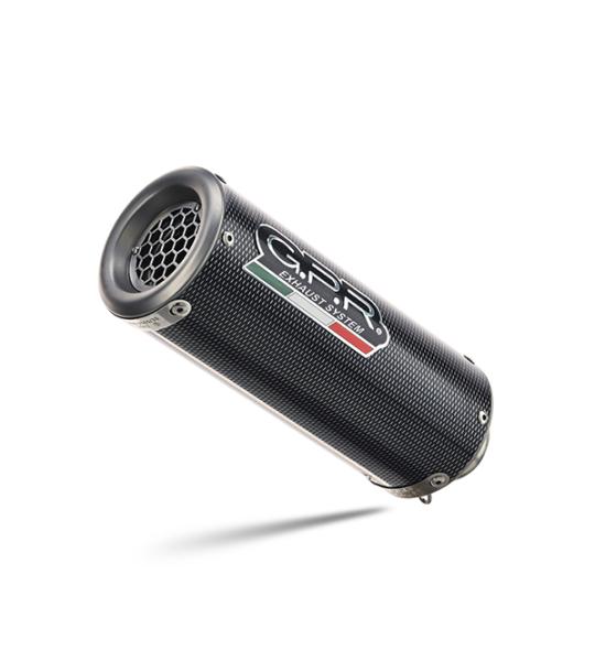Scarico GPR compatibile con Ducati Hyperstrada -Hypermotard 939 EURO 4 2016-2019 - M3 Poppy 