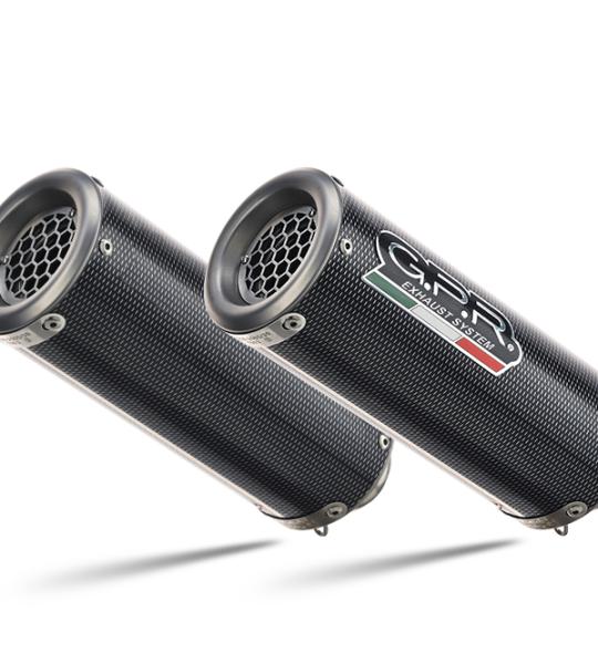 Scarico GPR compatibile con Ducati Monster 696 2008-2014 - M3 Poppy