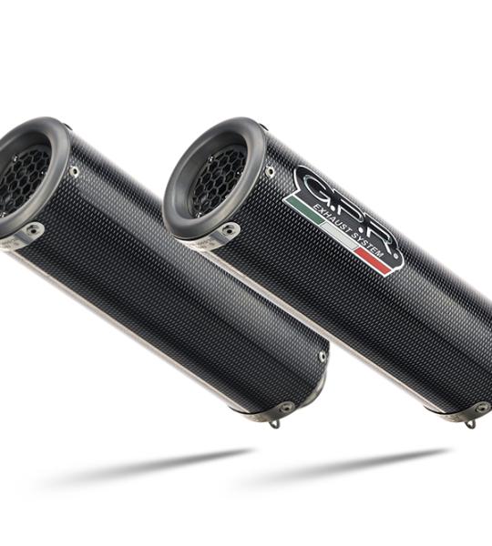 Scarico GPR compatibile con Ducati 848 2007-2013 - M3 Poppy 