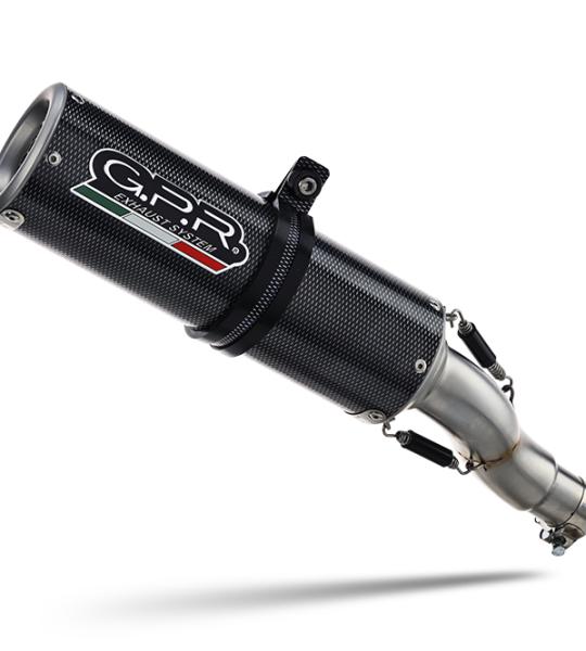 Scarico GPR compatibile con Kawasaki Versys 650 2006-2014 - M3 Poppy 