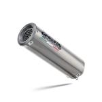 Scarico GPR compatibile con Aprilia Tuono V4 1100 -Rr -Factory 2015-2016 -  M3 Titanium Natural -  Terminale di scarico omologato - fornito con db killer estraibile - catalizzatore e collettore