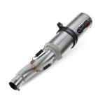 Scarico GPR compatibile con Aprilia Rsv 1000 R Factory 2006-2010 -  M3 Titanium Natural -  Coppia di terminali di scarico omologati -  forniti con db killer removibili e raccordi specifici