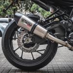 Scarico GPR compatibile con Yamaha Mt-07  2014-2016 -  Gpe Ann. titanium -  Scarico completo omologato - fornito con db killer estraibile e collettore