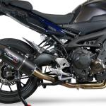 Scarico GPR compatibile con Yamaha Mt-09 2021-2023 - Furore Evo4 Nero