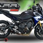 Scarico GPR compatibile con Yamaha Tracer 9 2021-2024 - Furore Nero