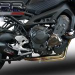 Scarico GPR compatibile con Yamaha Tracer 9 2021-2024 - Furore Nero