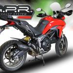 Scarico GPR compatibile con Ducati Multistrada 950 V2 S 2021-2024 - GP Evo4 Black Titanium