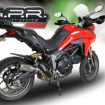 Scarico GPR compatibile con Ducati Multistrada 950 V2 S 2021-2024 - M3 Titanium Natural