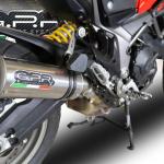 Scarico GPR compatibile con Ducati Multistrada 950 V2 S 2021-2024 - M3 Titanium Natural