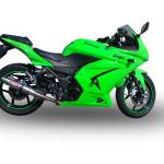 Scarico GPR compatibile con Kawasaki Z250  2013-2016 -  Deeptone Inox -  Terminale di scarico omologato -  fornito con db killer estraibile -  catalizzatore e raccordo specifico