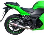 Scarico GPR compatibile con Kawasaki Z250  2013-2016 -  Deeptone Inox -  Terminale di scarico omologato -  fornito con db killer estraibile -  catalizzatore e raccordo specifico