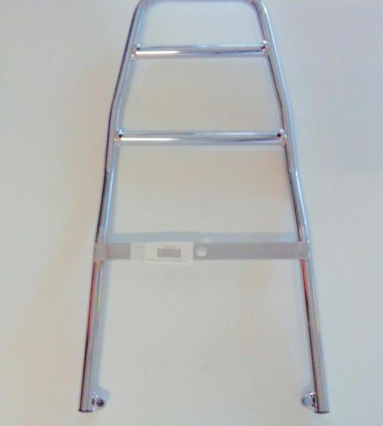 Portapacchi posteriore cromato per MBK Flipper