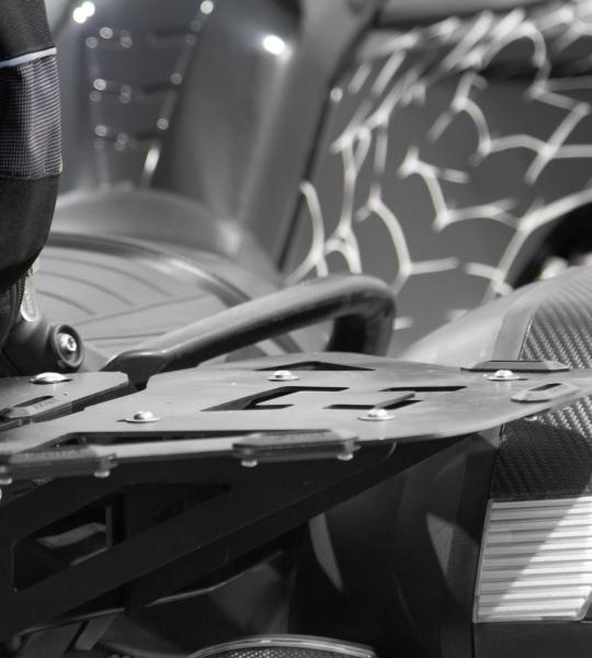 Coppia Supporto Borse Laterale Per Can Am Spyder F3 Dal 2014